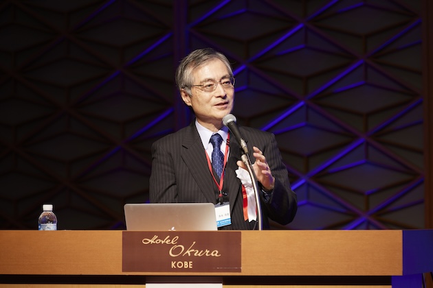 ※発表を行う隈病院 院長 赤水尚史先生